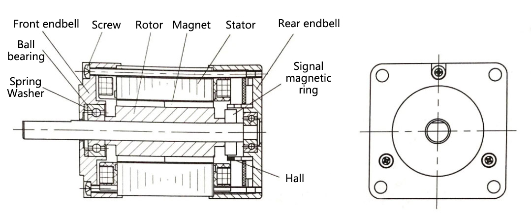 structure of BLDC motor