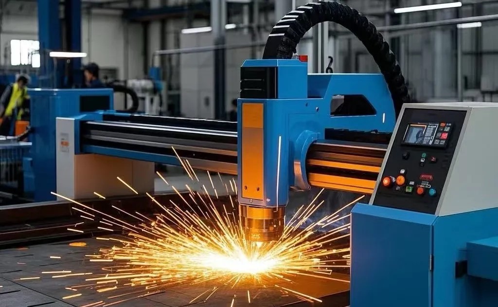 Laser sheet metal cutting machine
