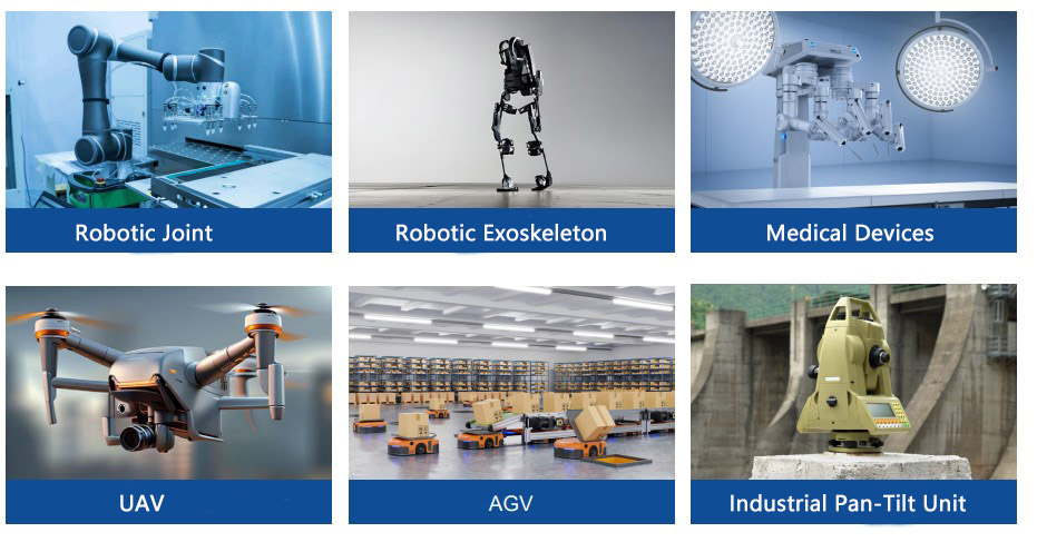 Applications of Frameless Torque Motors