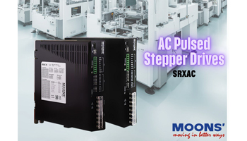 NEW AC STEPPER DRIVES PROVIDE BOOST TO INDUSTRIAL AUTOMATION