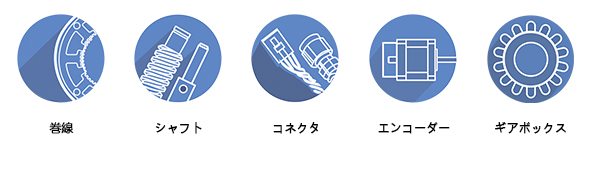 モーターのカスタマイズ及び周辺機器