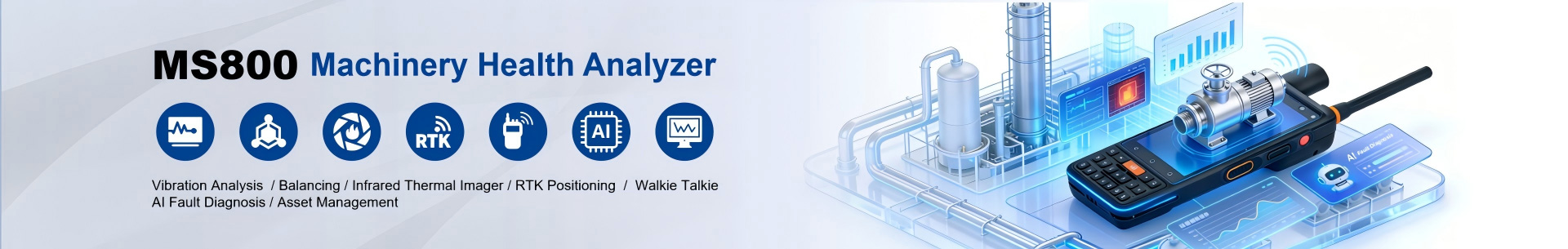 MS800 Machinery Health Analyzer
