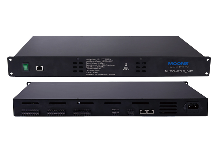 Multichannel AC/DC DMX Driver Multichannel AC/DC DALI Driver