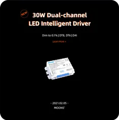30W Dual-channel LED Intelligent Driver