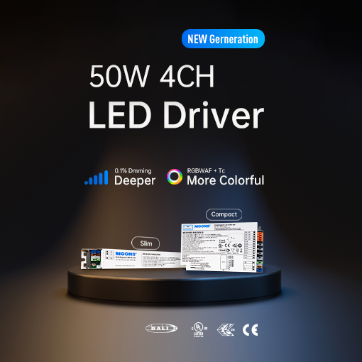 New Generation 50W 4CH LED Driver