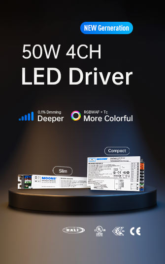 New Generation 50W 4CH LED Driver