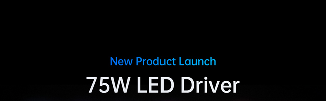 New Arrival 75W LED Driver