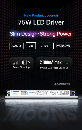 75W LED Driver : Slim Design • Strong Power