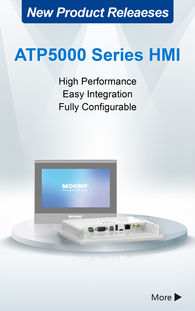 New Product Release | MOONS' Network HMI Enhances Industrial Automation Control Experience