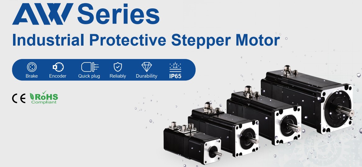 AW Series Industrial Protective Stepper Motors