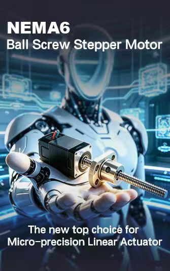 NEMA 6 Ball Screw Linear Stepper Motor | New Solution for Miniaturized Precision Linear Actuator