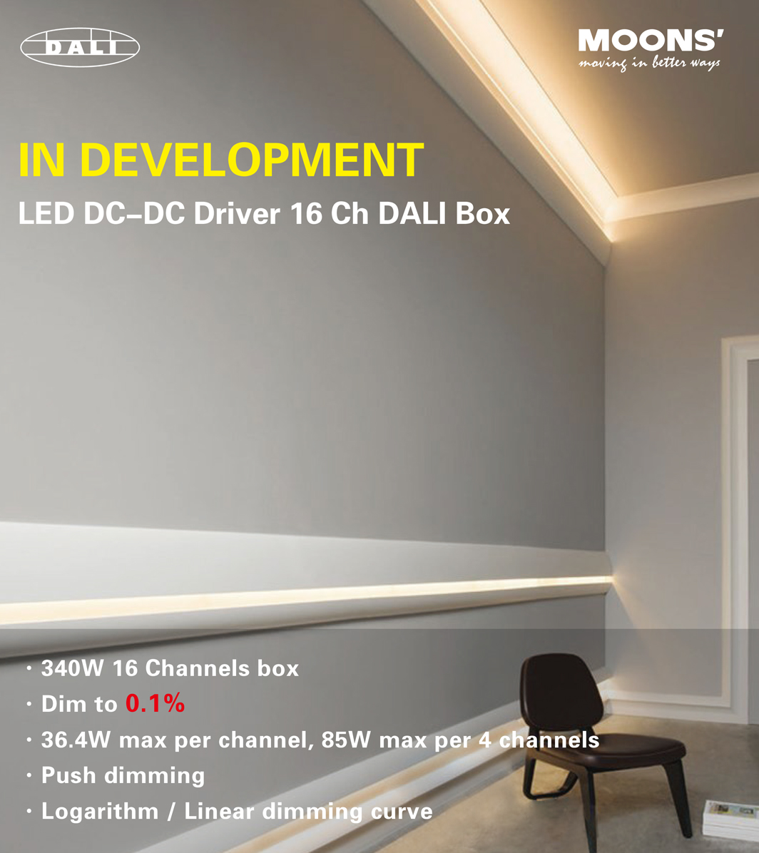 LED DC-DC Driver 16 Ch DALI Box