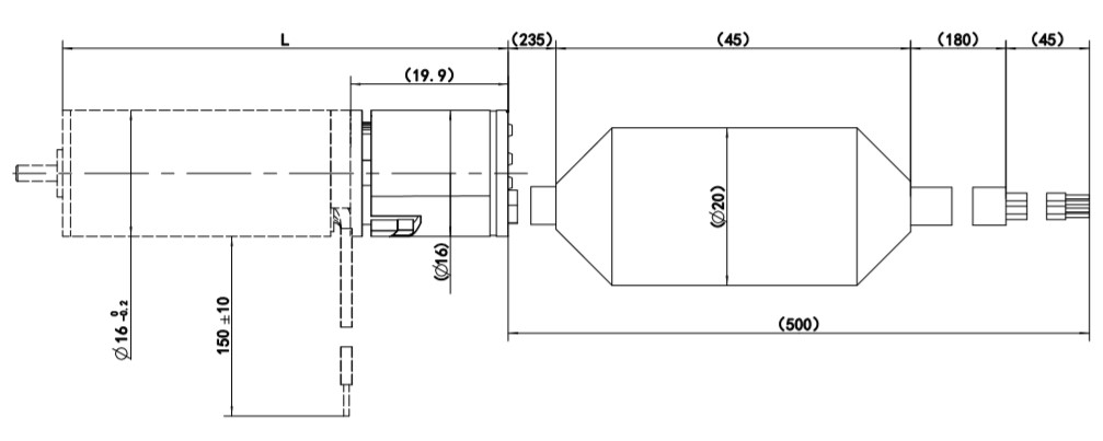 Multi-turn Absolute Encoder with Small Size - W16