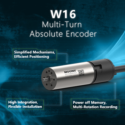 A New Breakthrough in Multi-turn Absolute Encoder with Small Size - W16