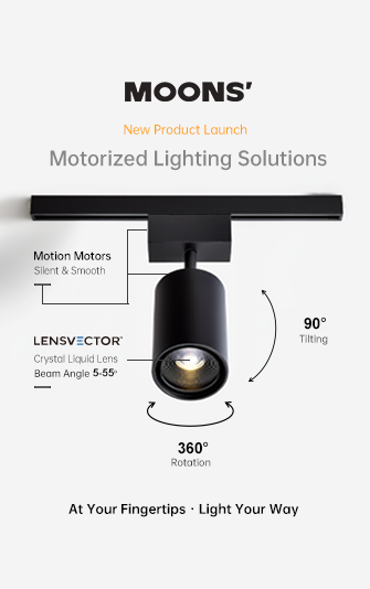 New Arrival MOONS' Motorized Lighting Solutions: At Your Fingertips • Light Your Way