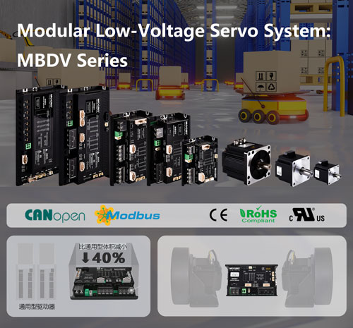 Modular Low-Voltage Servo System: MBDV Series