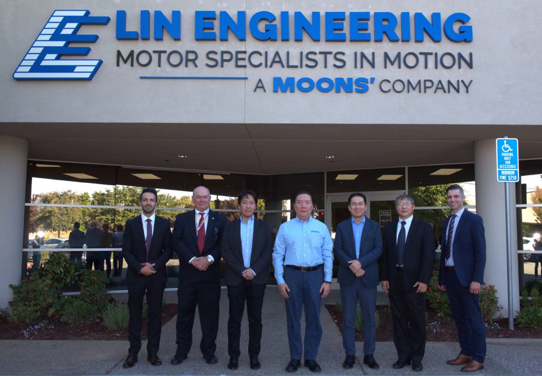 EVP of Panasonic Industry Yoshitaka Teraoka visited Lin Engineering