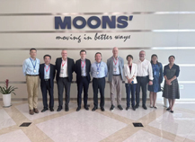 The Vandewiele Group Executive Delegation Visits MOONS' Taicang