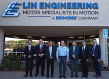 EVP of Panasonic Industry Yoshitaka Teraoka visited Lin Engineering