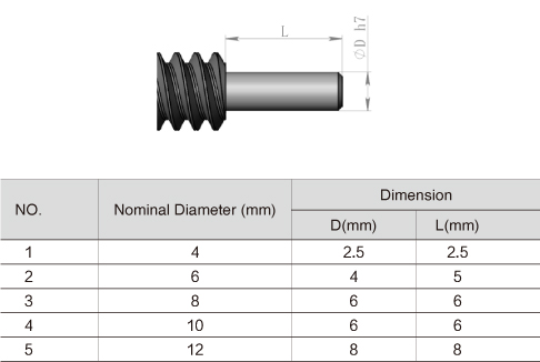 Ball screw End Machining