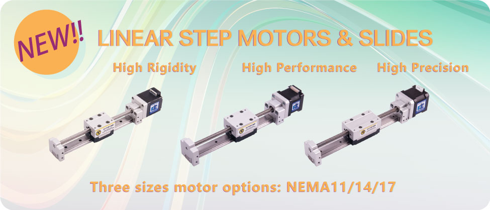Three sizes of  motor options: NEMA11/14/17