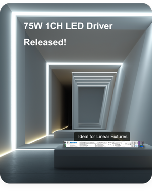 75W 1CH LED Driver Released!