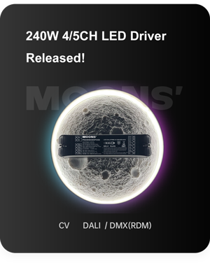 240W 4/5CH LED Driver Released!