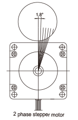 2 phase step motor