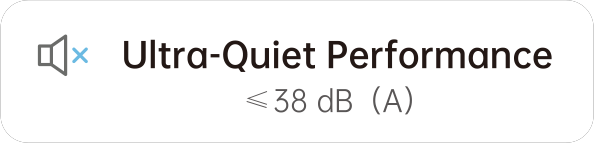 Ultra-Quiet Performance