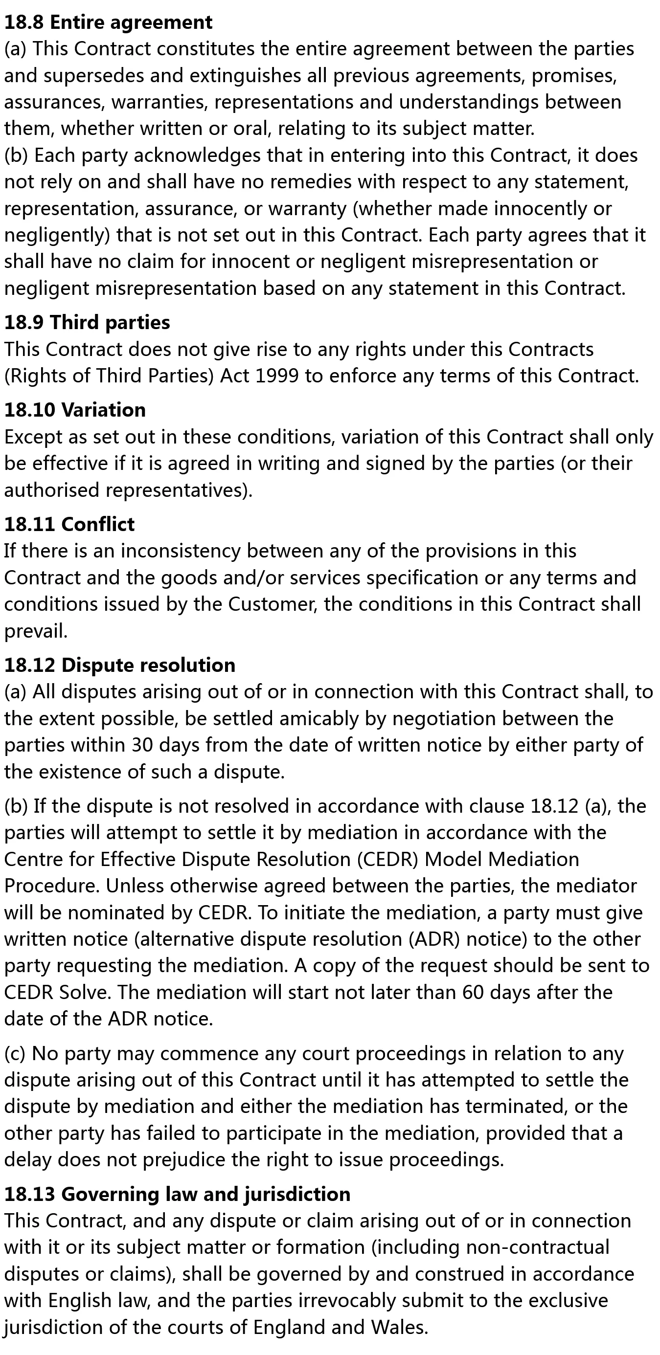 MOONS' UK Terms & Conditions